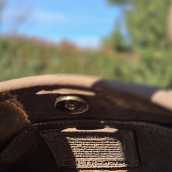 Coach Nubuc Ergo Satchel - Picture 6 of 11